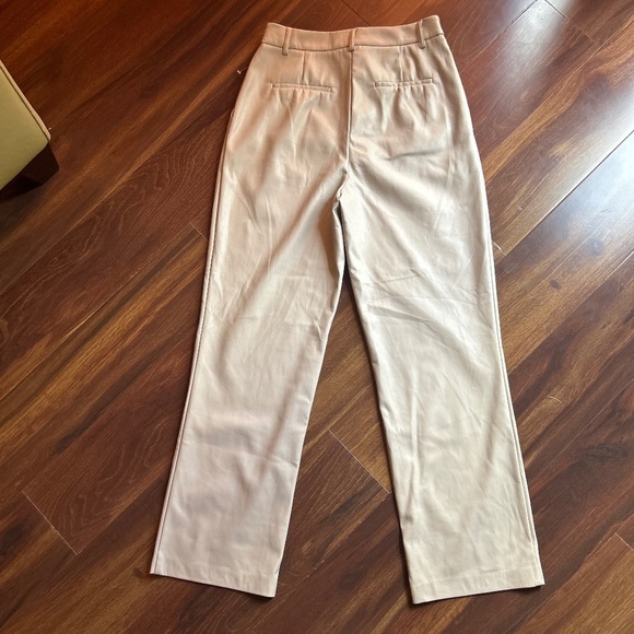 HOUSE OF HARLOW 1960 Vegan Leather High Waist Pants size 6 - Picture 3 of 9